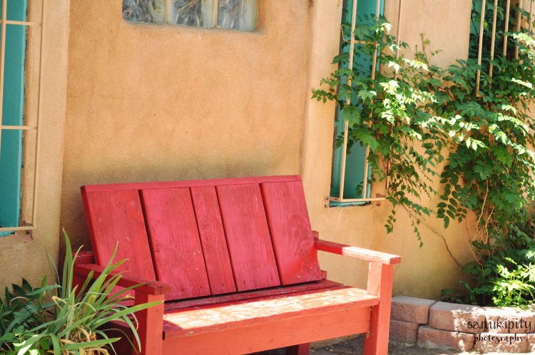 red bench